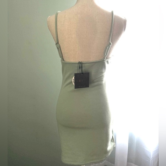 ✨HP!✨ NWT! Le Lis 2 Piece Light Green Mini Dress / S - Picture 6 of 7